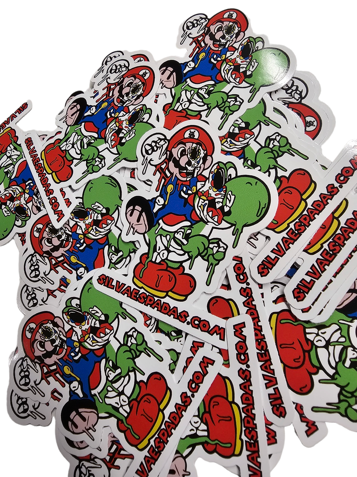 Mario Yoshi Sticker